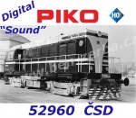 52960 Piko Diesel locomotive Class T435.0 'Hektor' of the CSD - Sound