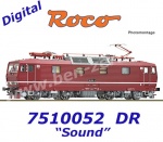 7510052 Roco Elektrická lokomotiva 180 004, DR - Zvuk