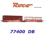 77400 Roco Articulated double pocket wagon, type Sdggmrs 738/T3000e, of the  DB