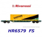 HR6579 Rivarossi Container wagon Sgnss with' container “GARTNER” of the CEMAT
