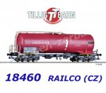 18460 Tillig TT Cisternový vůz řady Zacns, RAILCO (CZ)
